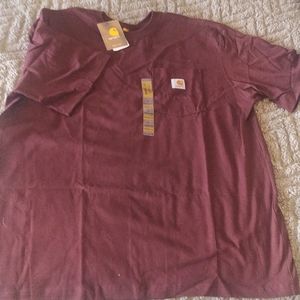 Carhartt Original Fit Pocket Tee L Burgundy/Wine